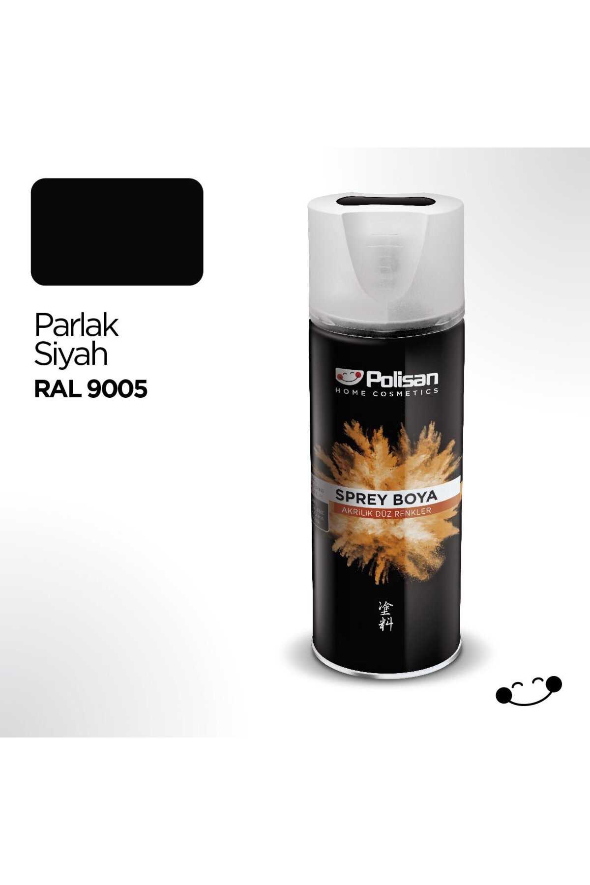 Parlak Siyah Sprey Boya 400 ml (2 Adet )