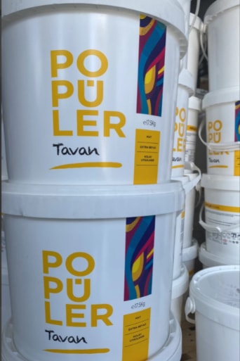 Popüler Tavan Boyası Beyaz 17,5 kg