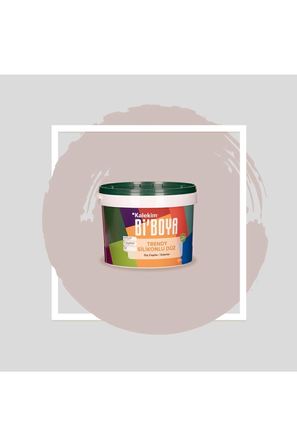 Silikonlu Dış Cephe Boyası 2.5 Lt 4491