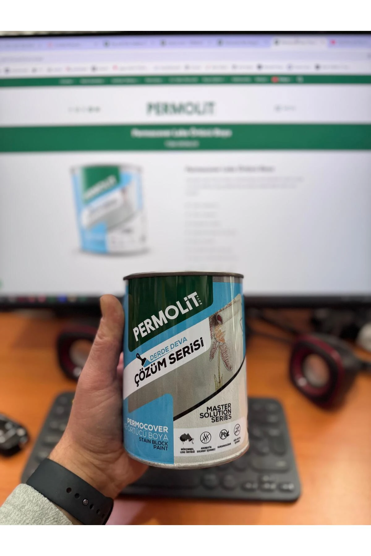 Permocover Leke Örtücü Boya 0.75 LT