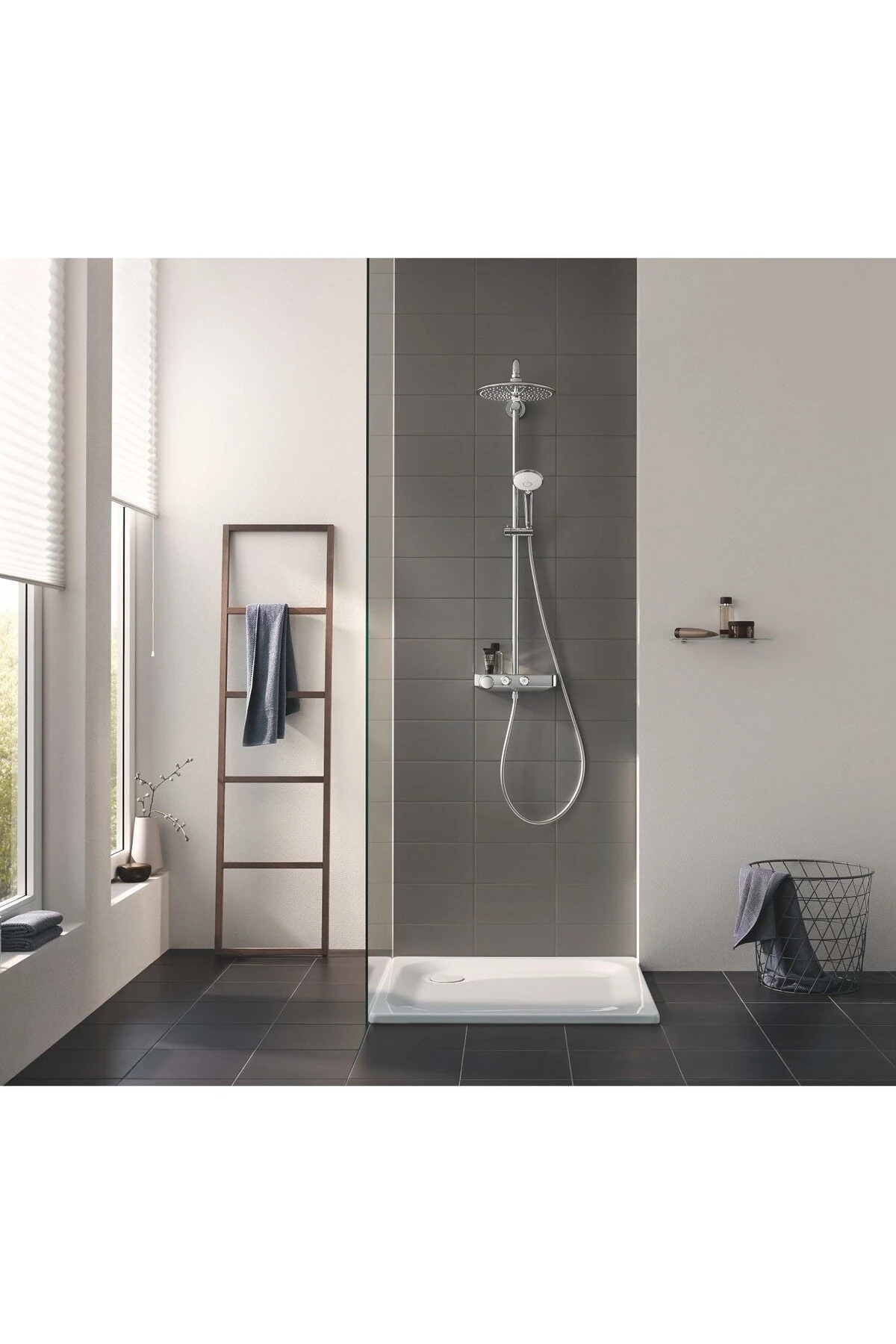 Euphoria SmartControl System 260 Mono Duvara Monte Termostatik Bataryalı Duş Sistemi - 2650900