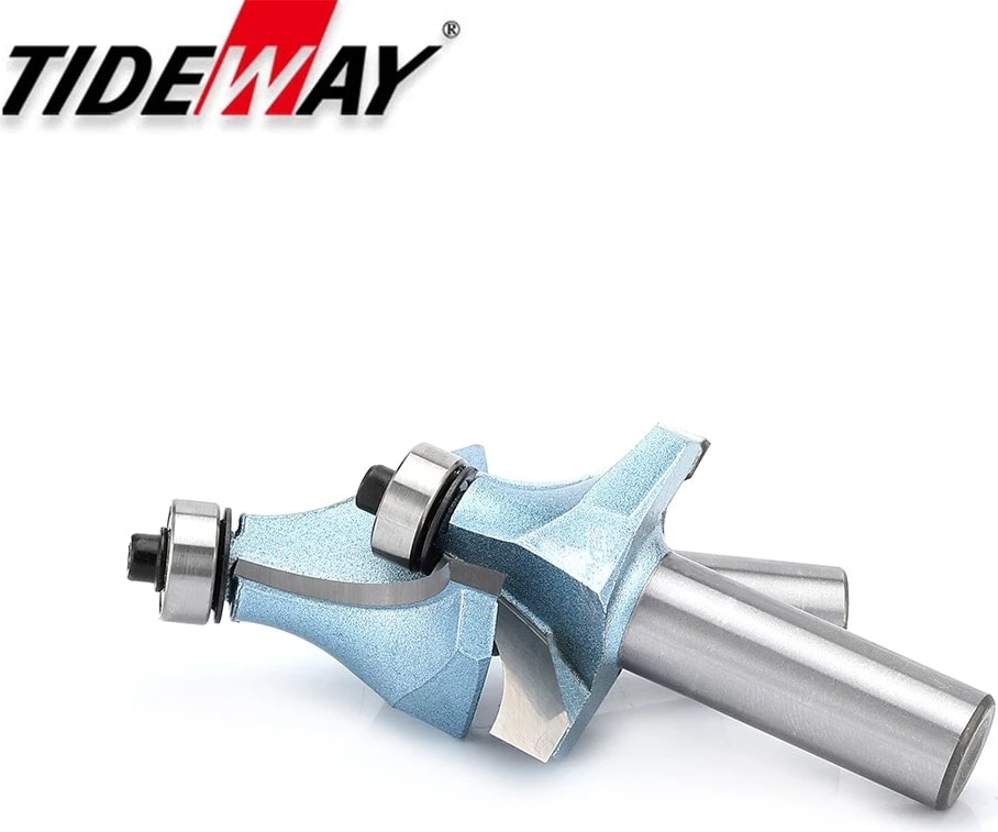 D00114 Tıdeway Endüstriyel Sınıf Koyu Bit Yuvarlak Planya Freze Kesici Aletler Ahşap Kırpma Kesici Ağaç Işleme Freze Uçları (Yurt Dışından)