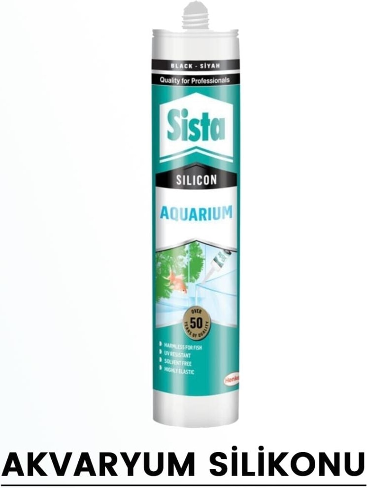 Sista Şeffaf Akvaryum Silikonu 310 ml  (1 Adet)