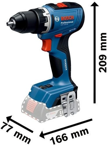 BOSCH Gsr 18V-65 Akülü Vidalama Solo