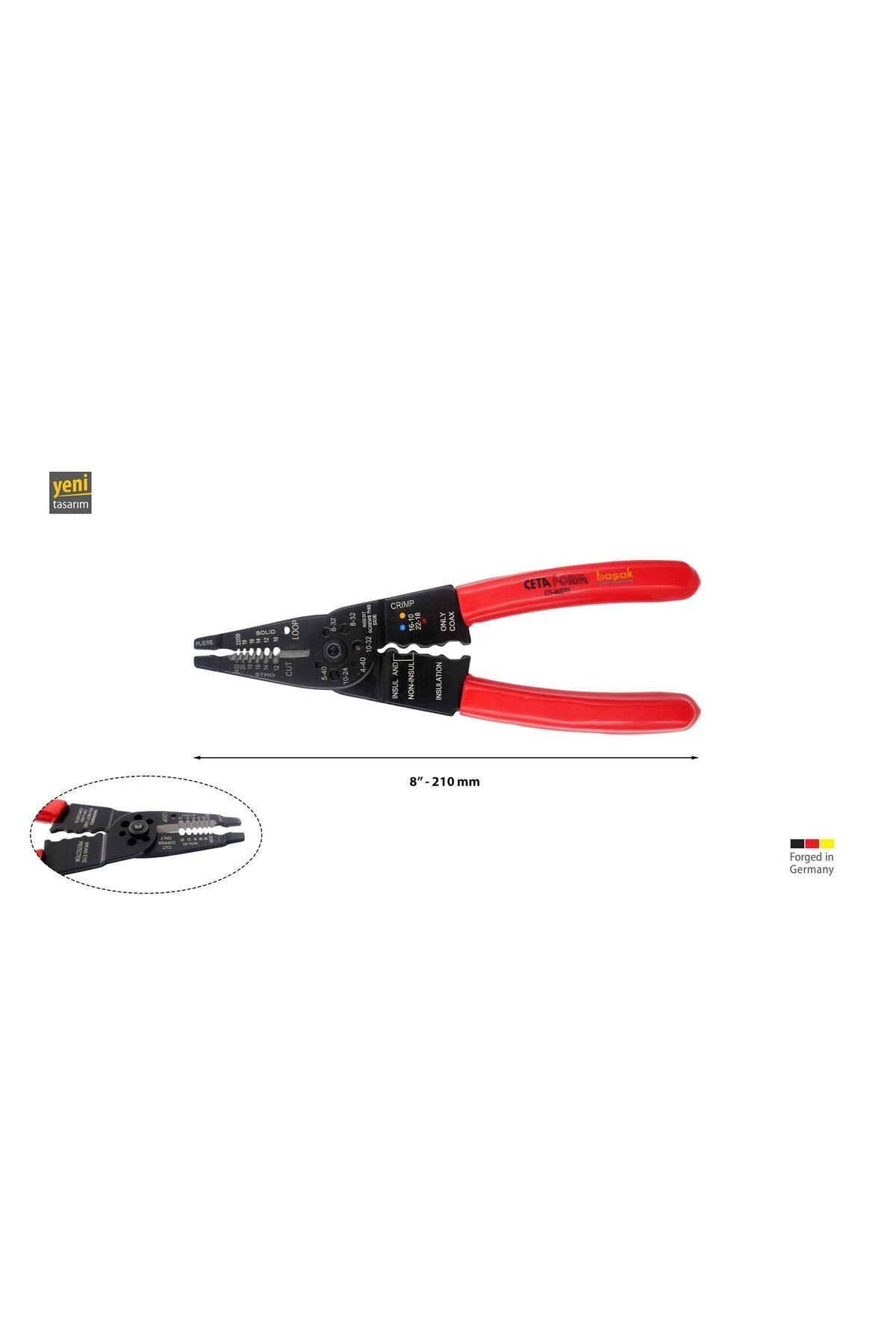 225 Mm Çok Amaçlı Sıyırıcı / Ezici Pense E25-multı1