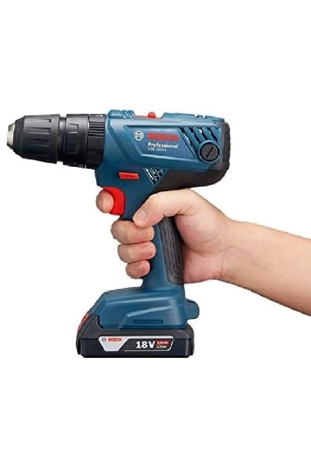 Cordless Impact Drill Cordless Combi Single Battery 18 Volt + 103 Piece Drill Screwdriver Bit