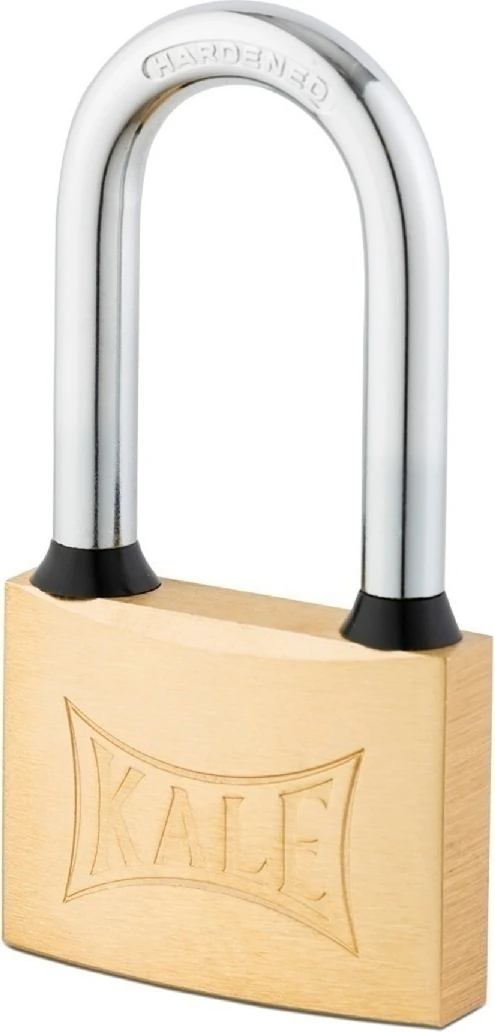 Çelik Uzun Kanca Asma Kilit - Sarı - 40 mm