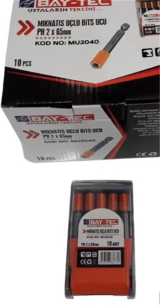 Mıknatıs Uçlu Bits Ucu PH2X65 mm MU2040