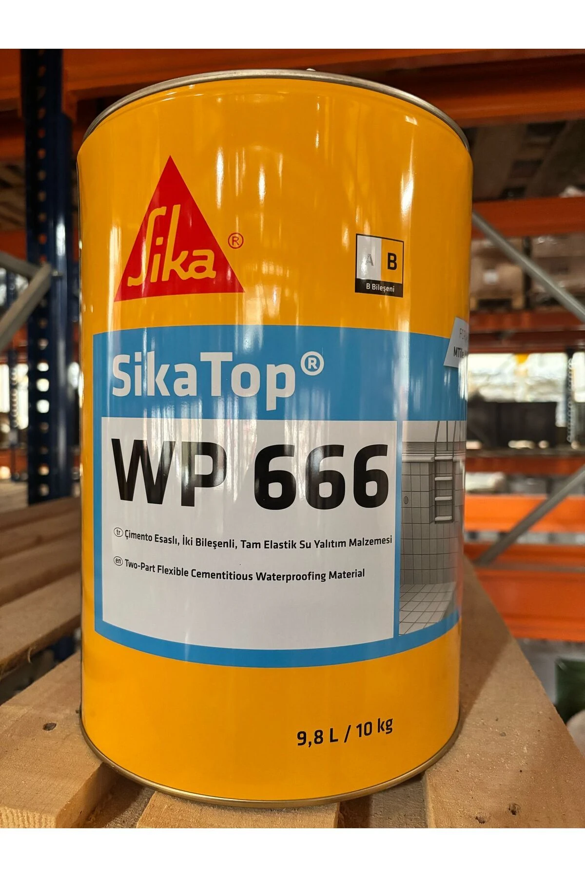Top® WP 666 Tam Esnek Su Yalıtım Malzemesi