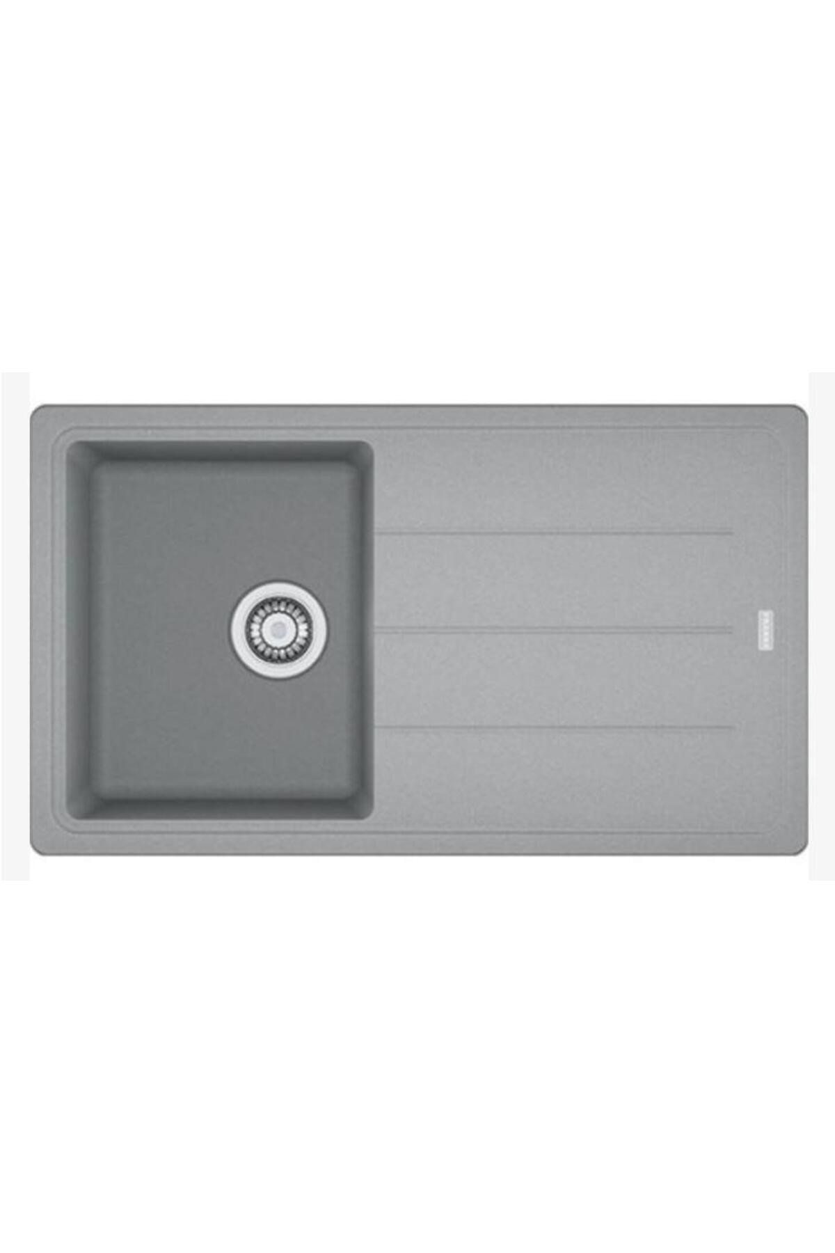 Bfg 611-86 Stone Grey Tek Gözlü Granit Eviye