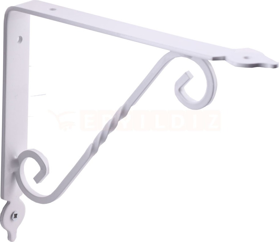 Ferforje Raf Altı 30 Cm Beyaz 01 x 22 030 02