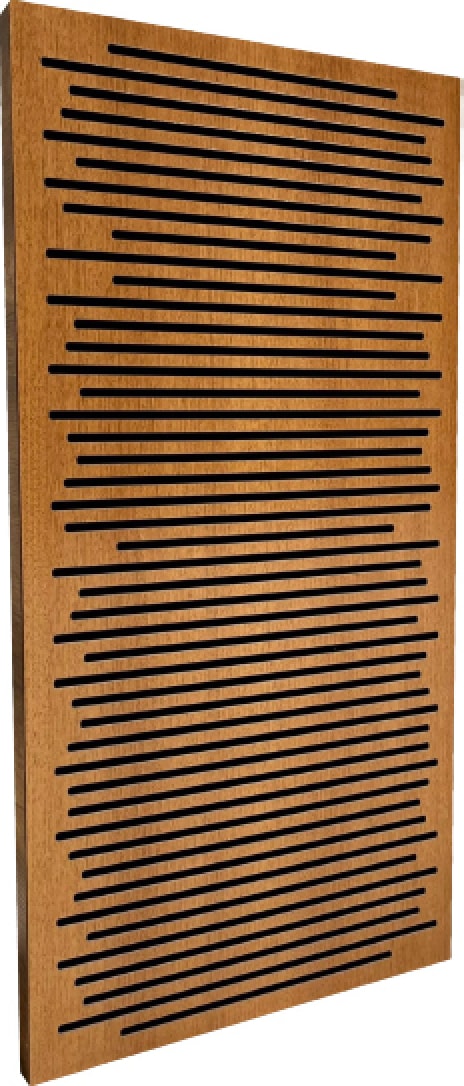 50*100 cm Ahşap Difüzör Akustik Panel Walnut