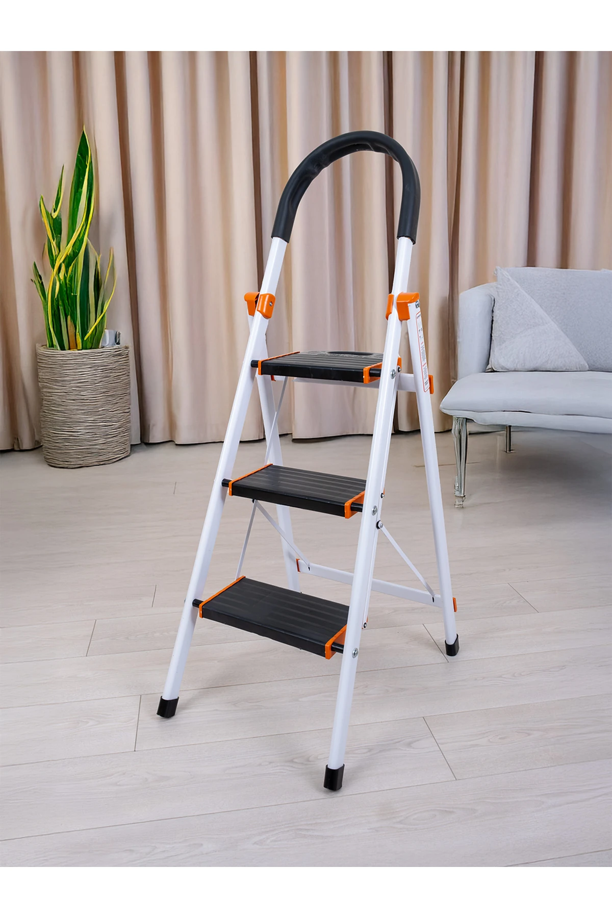 Hauslife 3 Basamaklı Ev Ve İş Merdiveni