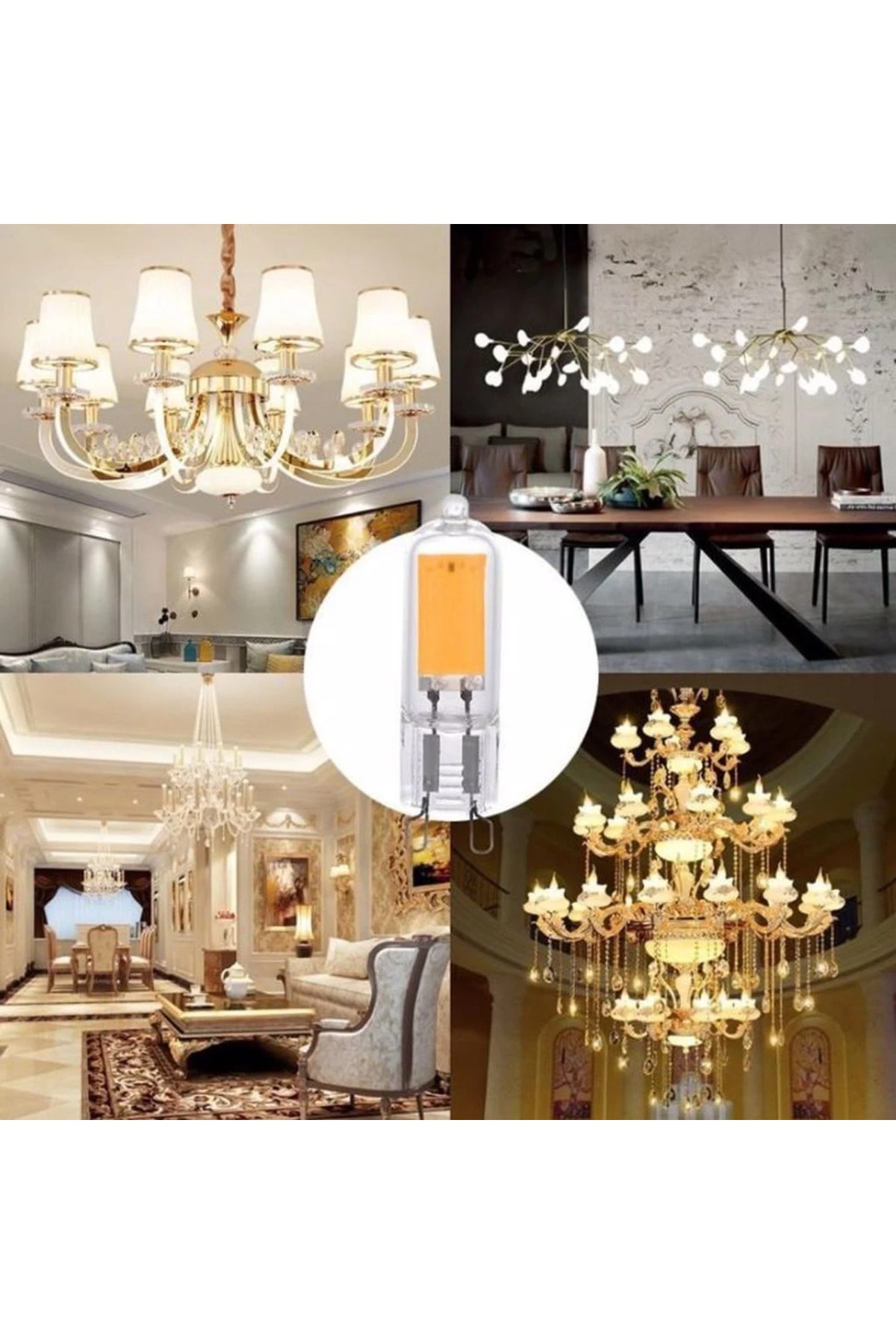 2,5W GÜNIŞIĞI LED KAPSÜL AMPUL G9 DUY