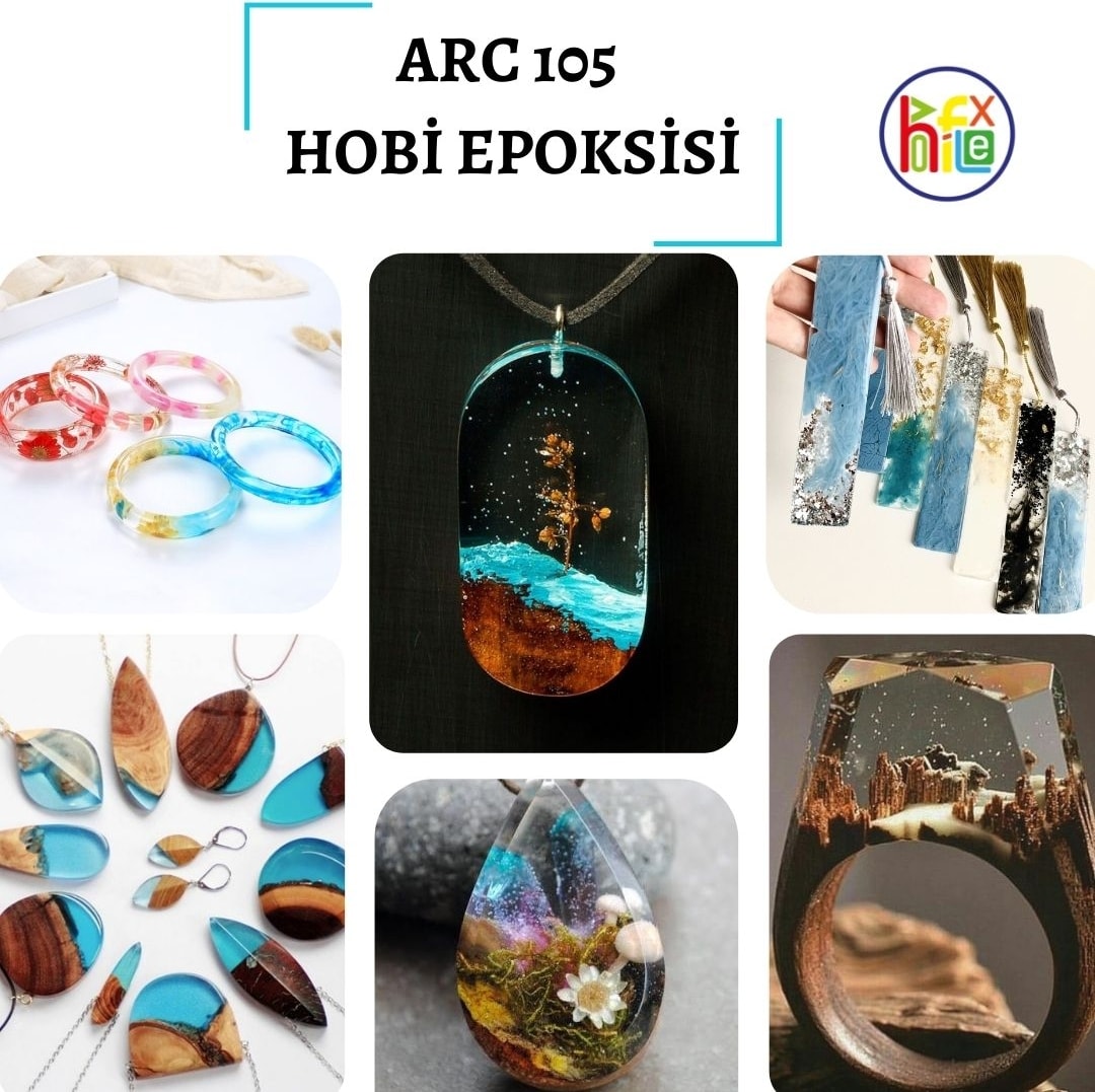 Epoksi Reçine Ultra Şeffaf Hobi Epoksi Seti ARC105 3 kg Set