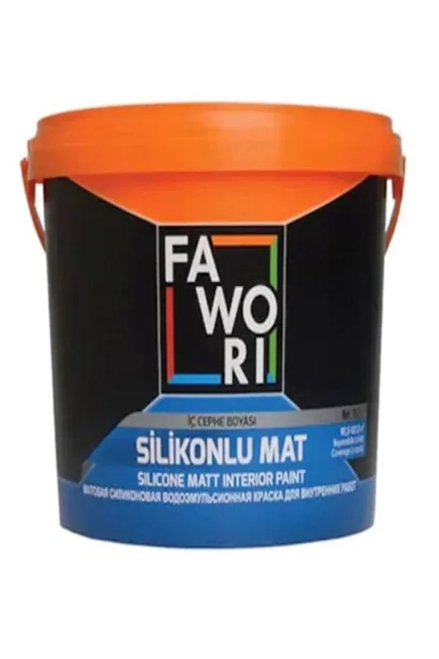 Silikonlu Mat Iç Cephe Boyası 7,5 L. Andezit 15
