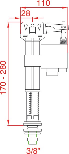 İç Takım Teleskopik Flatör Kod:50720