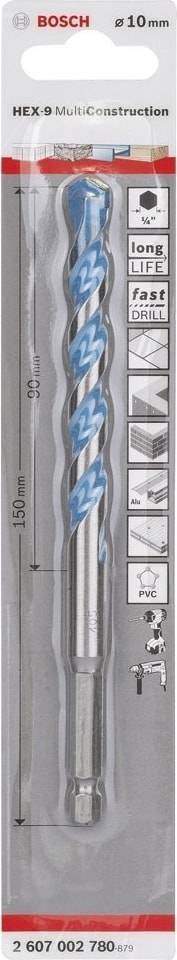 Hex-9 Mc 10*150 mm