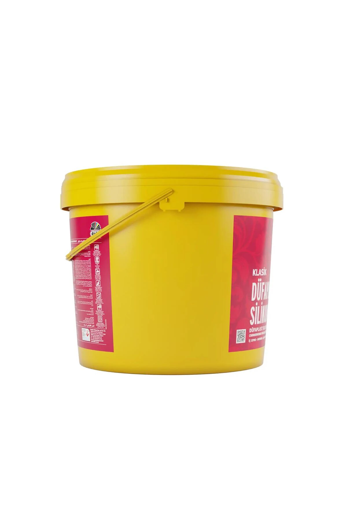 Klasik Plast Silikonlu Iç Cephe Duvar Boyası 2305 Kış Beyazı 12 L