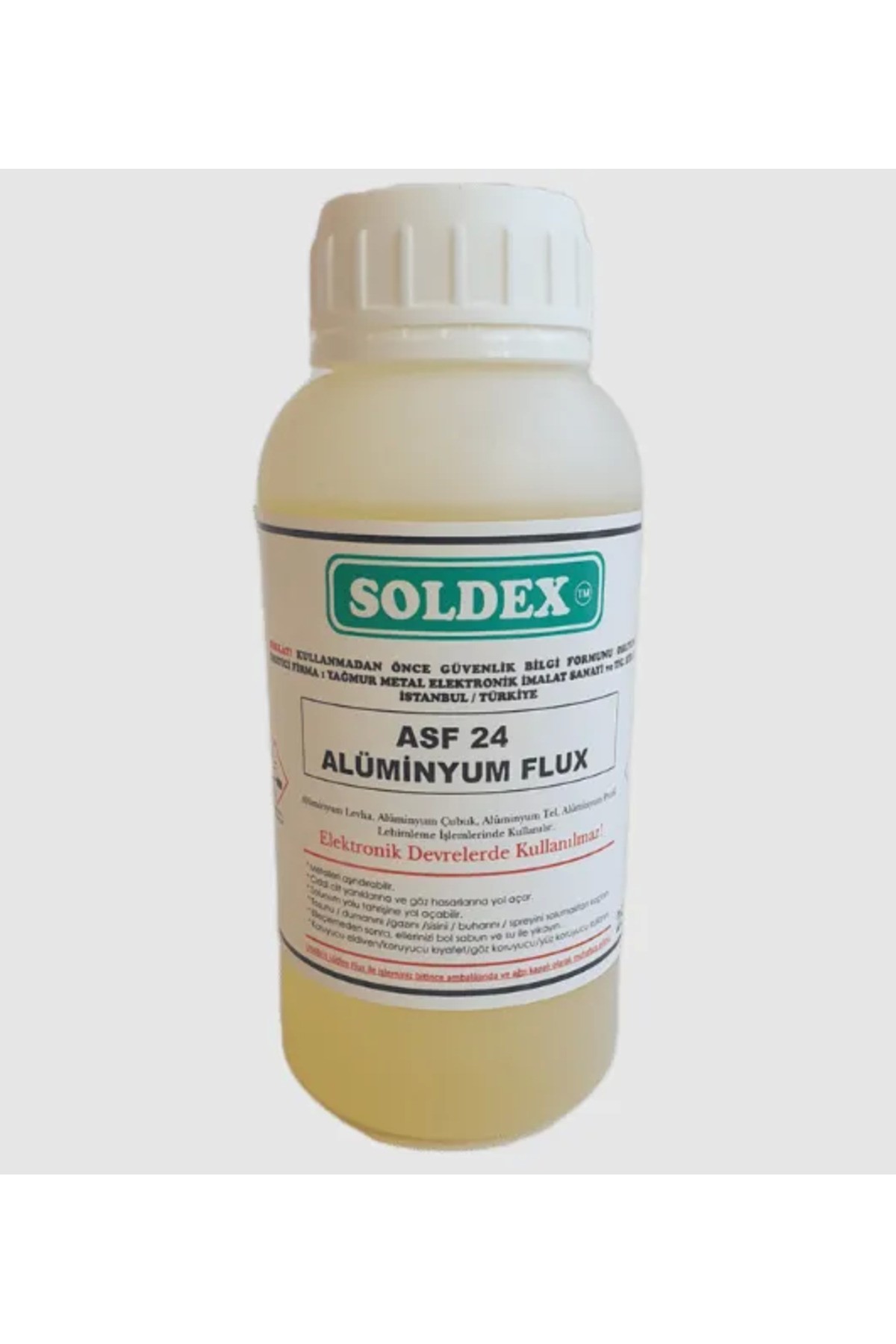 Asf-24 Alüminyum Flux Lehim Suyu - 250 Ml