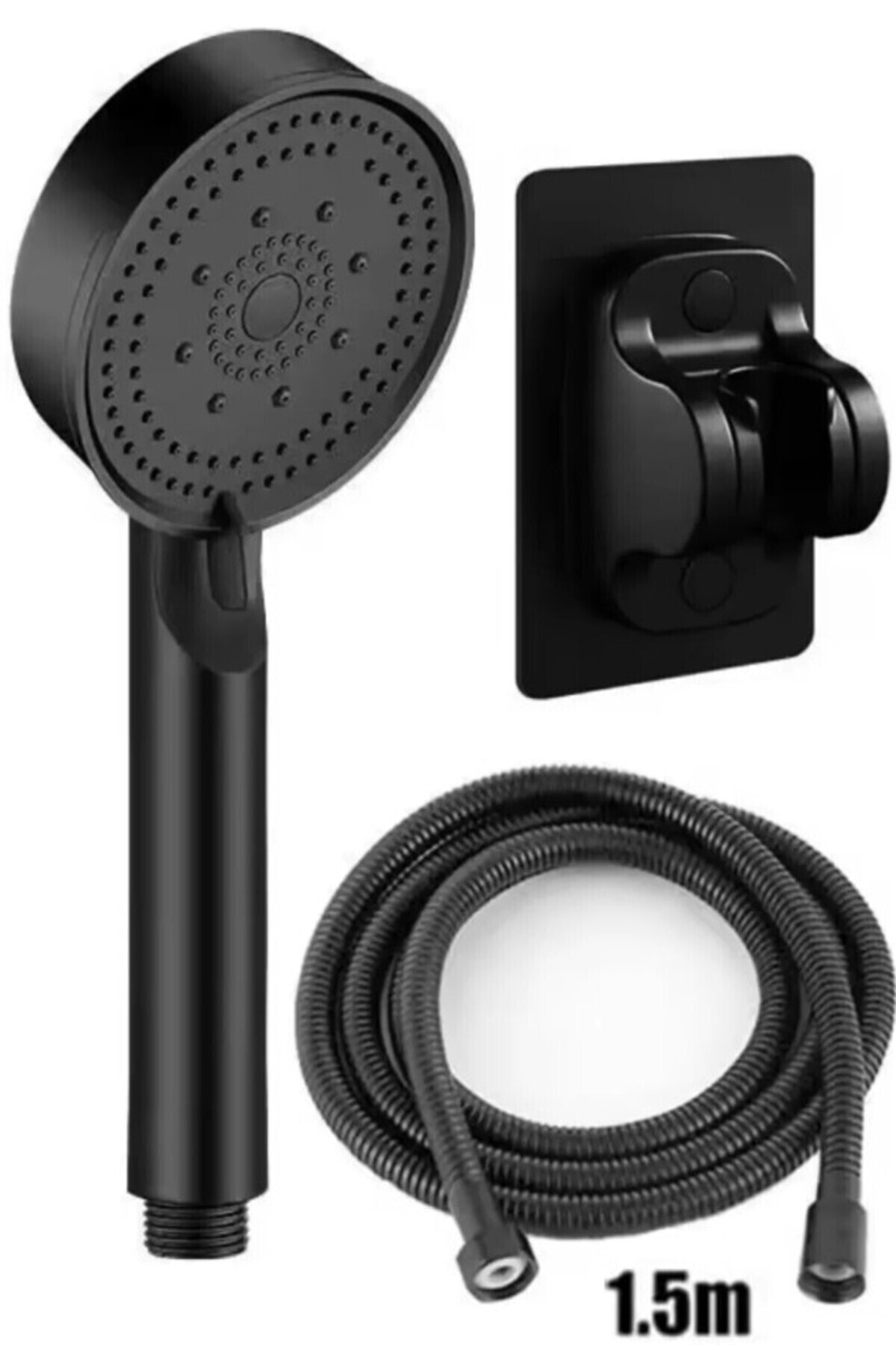 5 FONKSİYONLU SİYAH MAFSALLI DUŞ SETİ