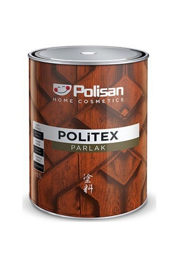 Politex Parlak Dekoratif Vernik Fındık - 0,75 L