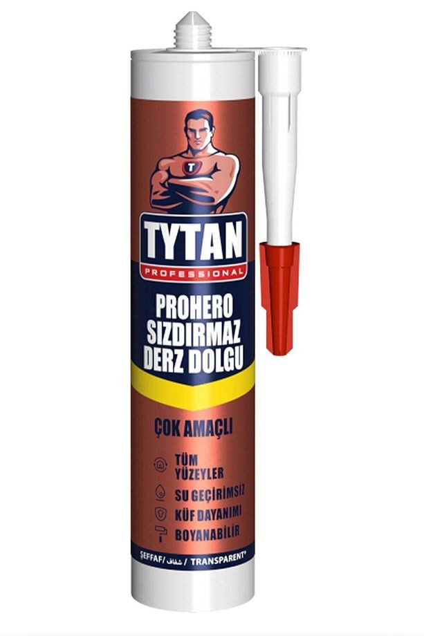 Prohero Sızdırmaz Derz Dolgu Şeffaf 280 Ml