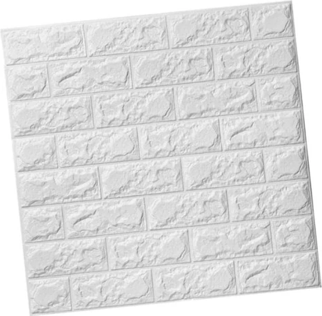 3D Tuğla Desenli Kendinden Yapışkanlı Duvar Paneli 58X38 cm