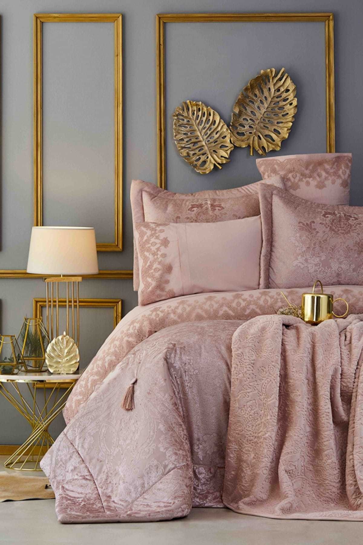 Rose Gold Valeria Delux 10 Parça Çeyiz Seti