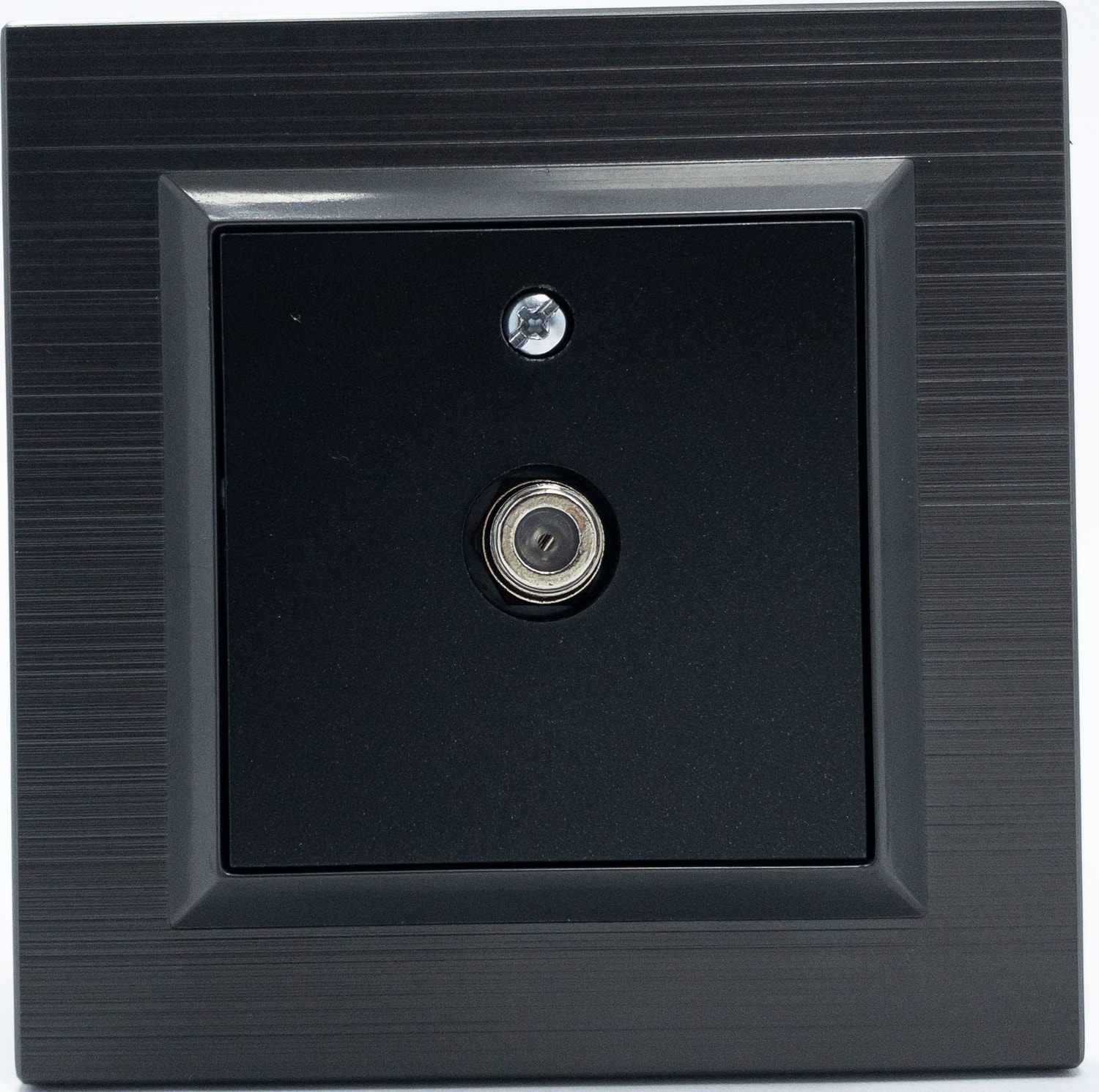 Quantum Antrasit Uydu F Konnektör Çerçeveli