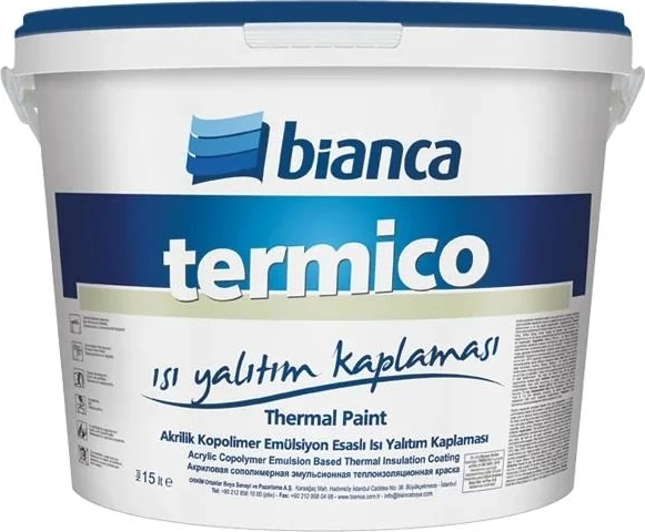 Termico Thermal Paint Isı Yalıtım Kaplaması 7.5 Lt Beyaz
