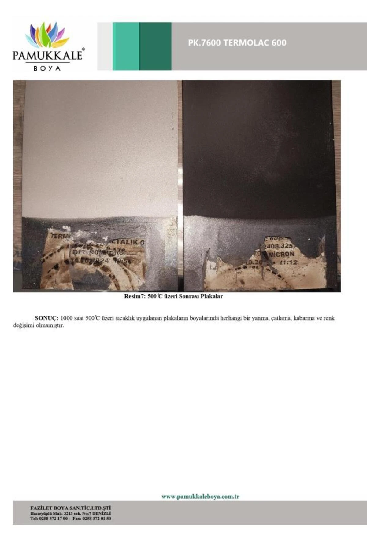 Thermolac 600 Derece Isıya Dayanıklı Boya 2.5 Kg Metalik Gri