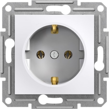 Electric EPH2970121 Asfora Beyaz Topraklı Priz