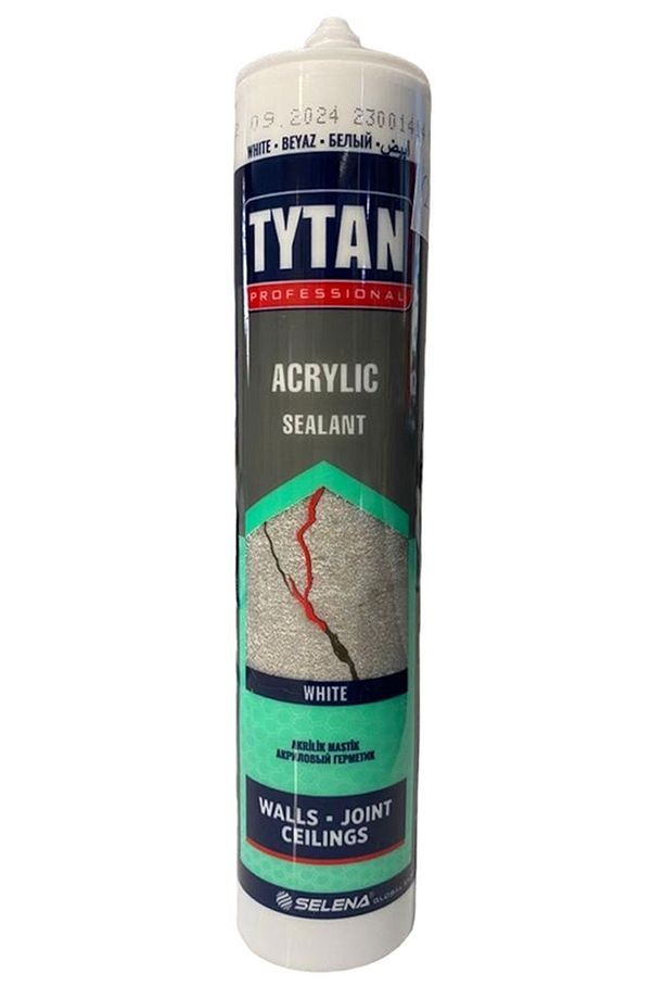 Genel Amaçlı Beyaz Akrilik Mastik Silikon 450 Gr