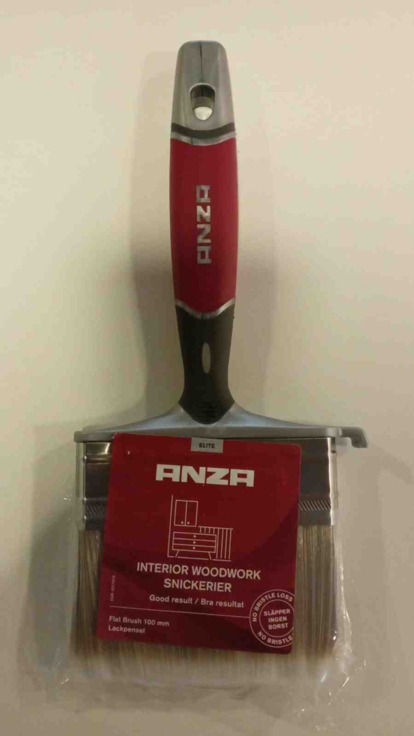 Anza Elit Kırmızı 100 mm Fırça