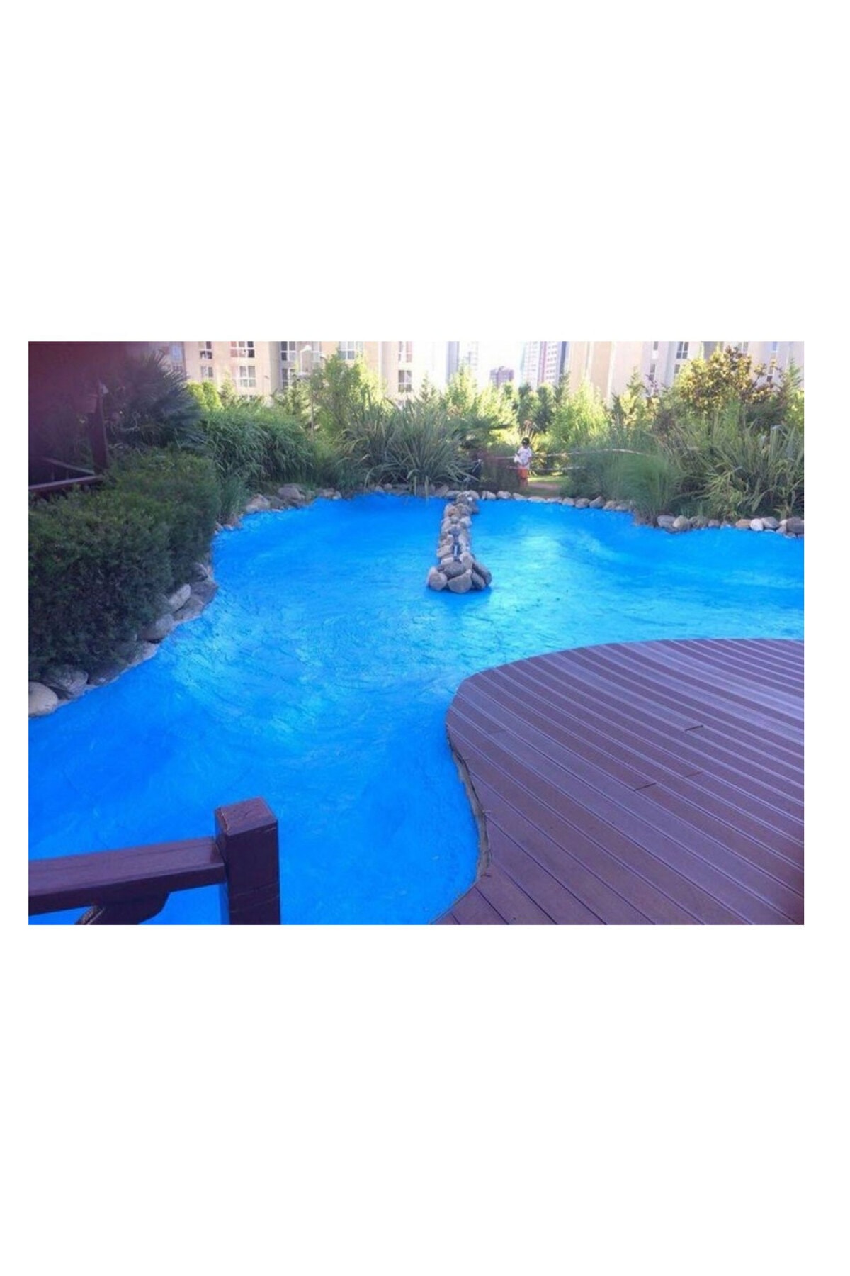 POOL Havuz Boyası Mavi 4,5 Kg Set