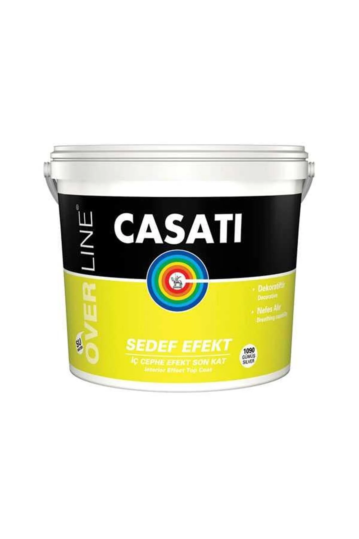 Efekt Duvar Boyası Gümüş Renk Boya