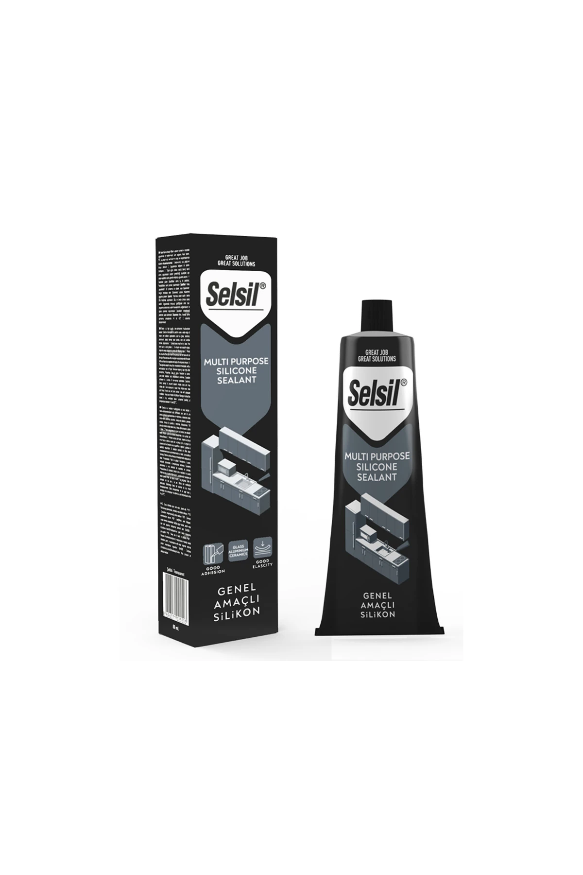 Tüp Silikon 50 ml Şeffaf