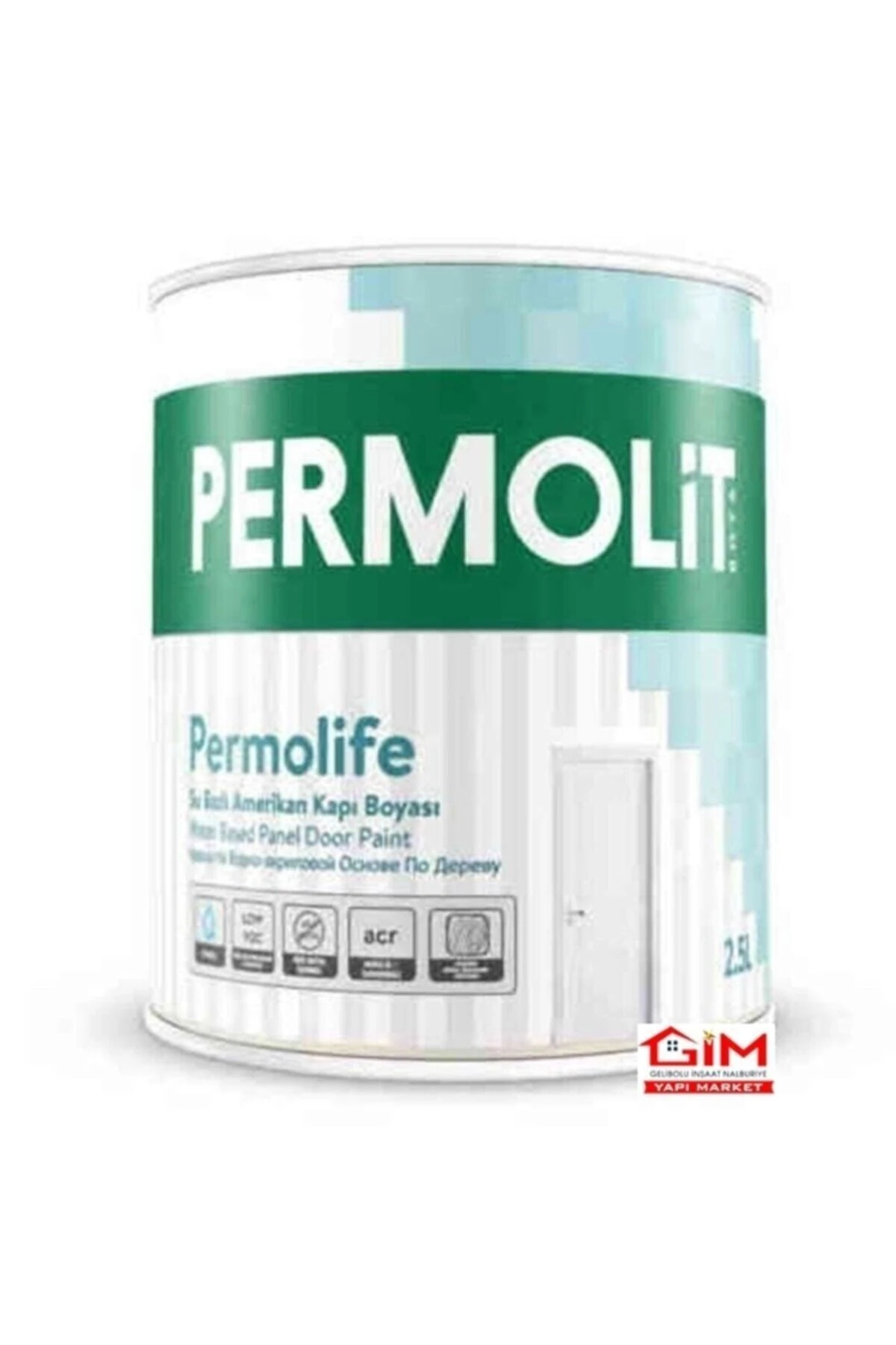 Permolife Panel Kapı Boyası 0,75l