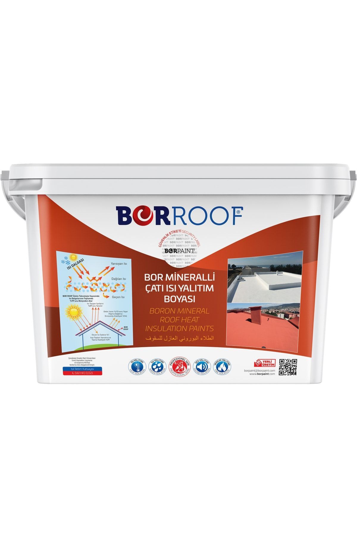 Çatı Isı Yalıtım Boyası 10 kg