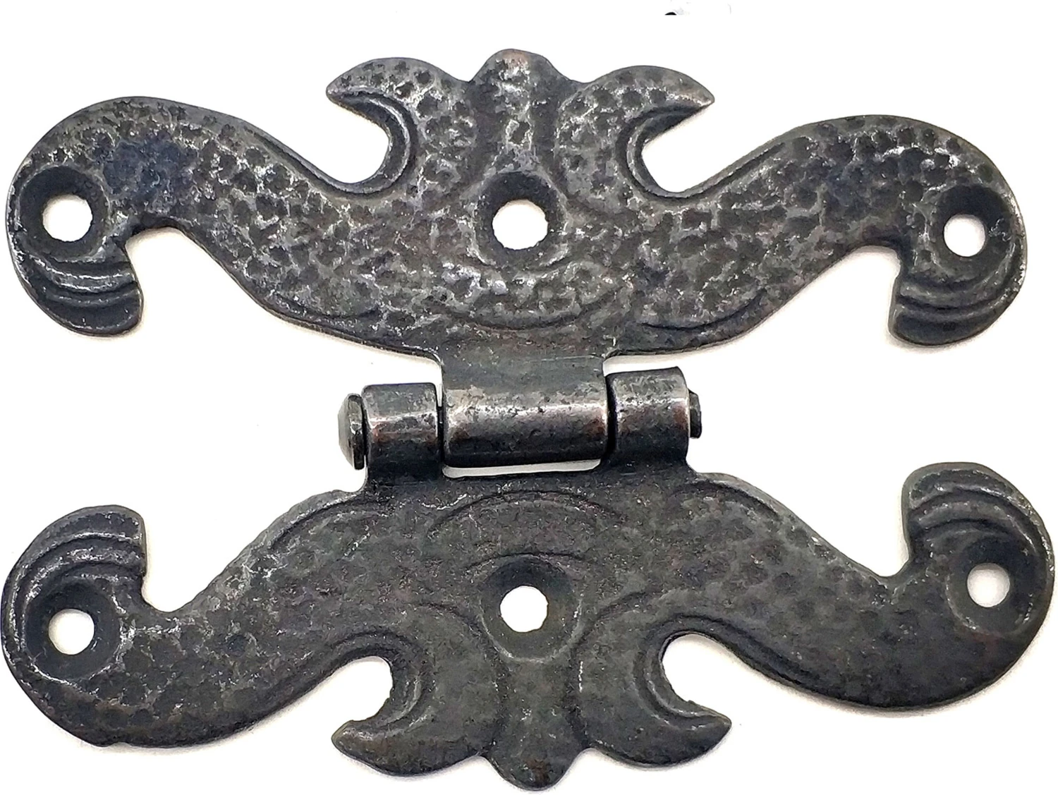 Antika Tarz Dekoratif Pirinç Kelebek Menteşe - 63X45 Mm, Oksit