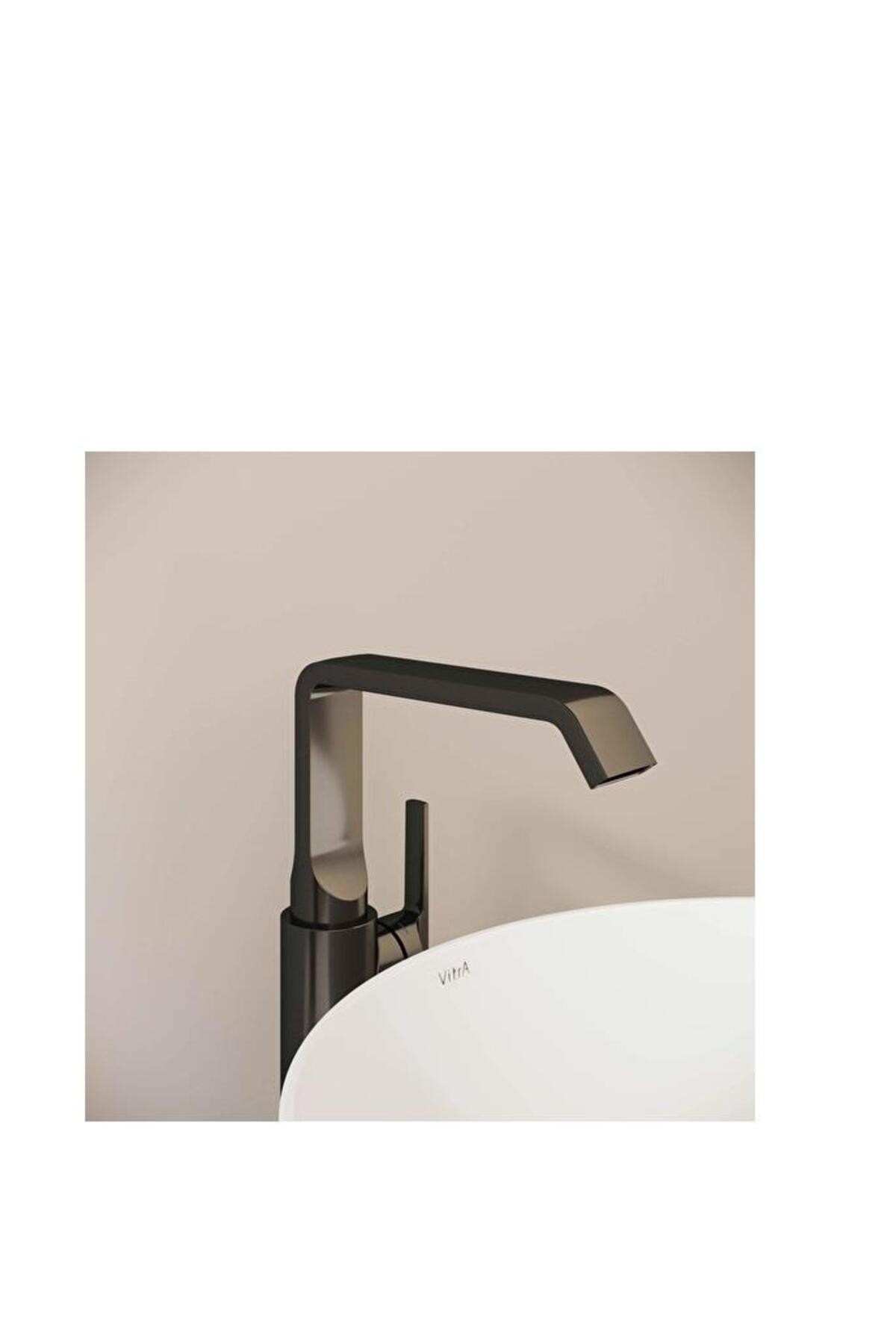 Yeni Suit Lavabo Bat. (Yandan Yüksek) Parlak Siyah A4276539 Lavabo Bataryası