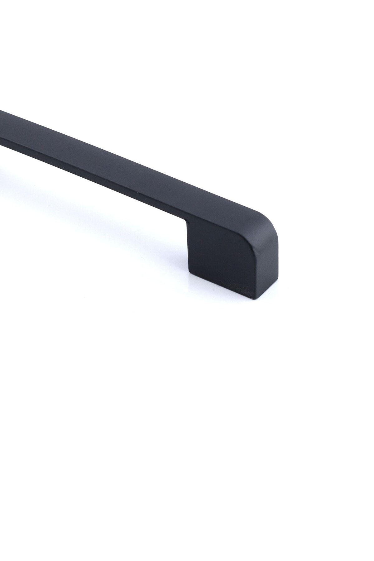 BADEM10 10 Adet Radus 192 Mm - 19.2 Cm Siyah Metal Mobilya Mutfak Çekmece Dolabı Dolap Kulpları Kulbu Kulpu