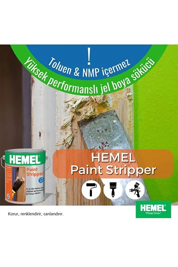 19069 Paint Stripper 0.75lt Jel Vernik Boya Sökücü