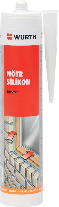 Nötr Silikon 310 ml Siyah