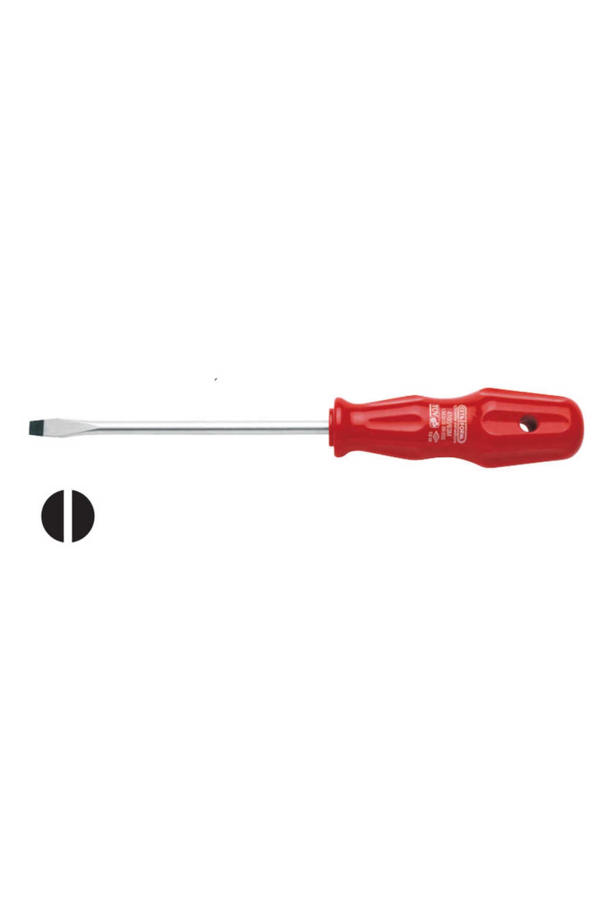 Düz Uçlu Tornavida 5.5x100 Mm - 4100/52m