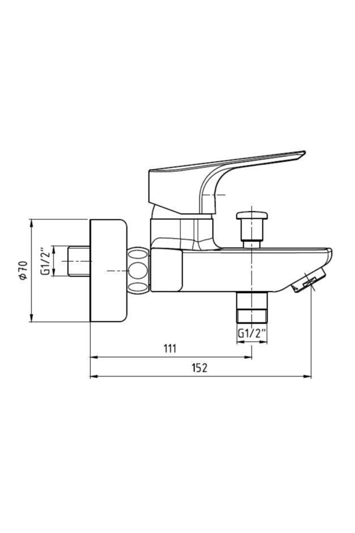 Niobe Banyo Bataryası 482+tema Quadro Tepe Duş Takım 2'li Set