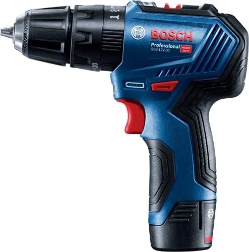 BOSCH Gsb 12V-30 Akülü Darbeli Vidalama + 39 Parça Seti