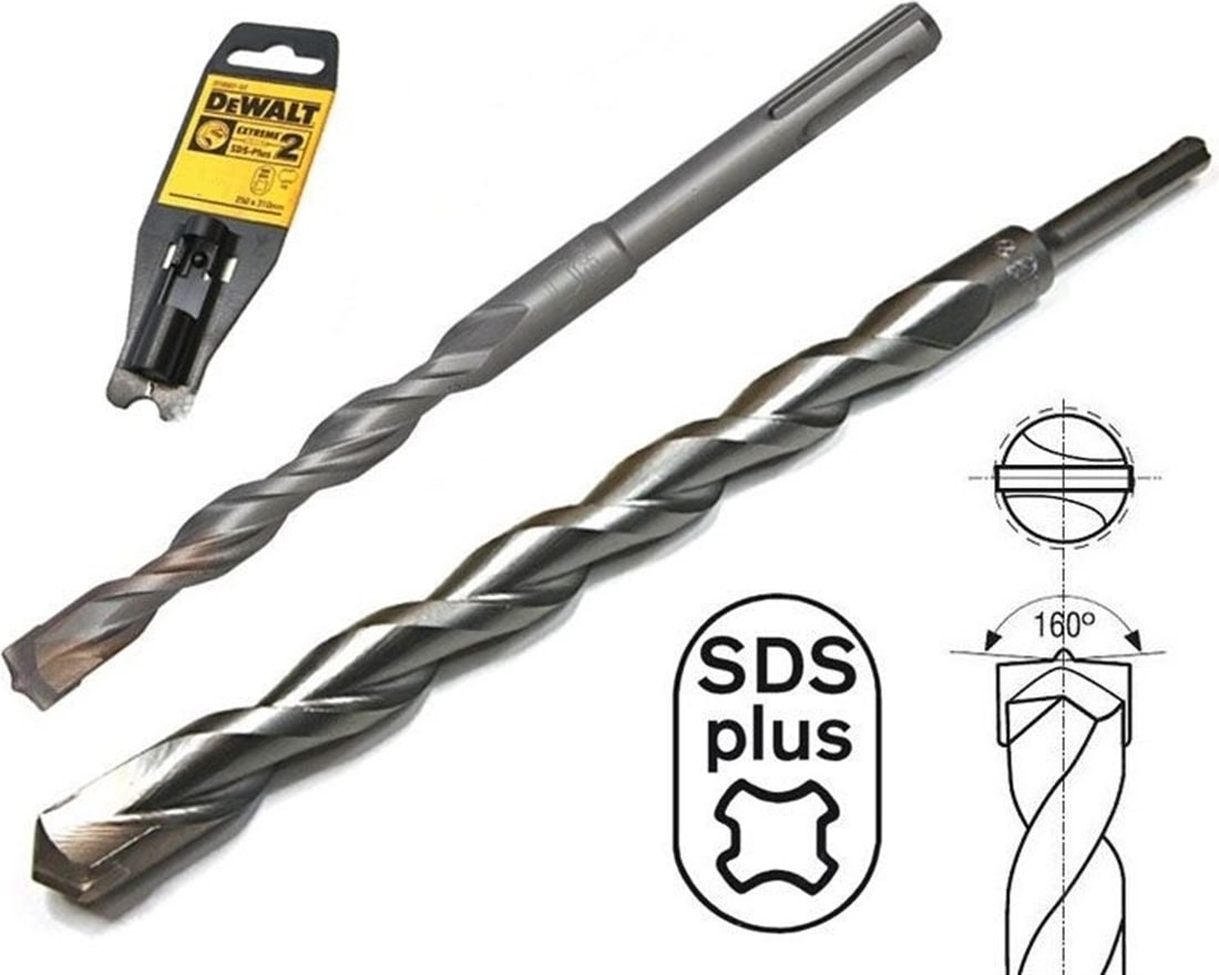 DEWALT DT9549 11 mm 150x210 mm Extreme2 Sds-Plus Matkap Ucu