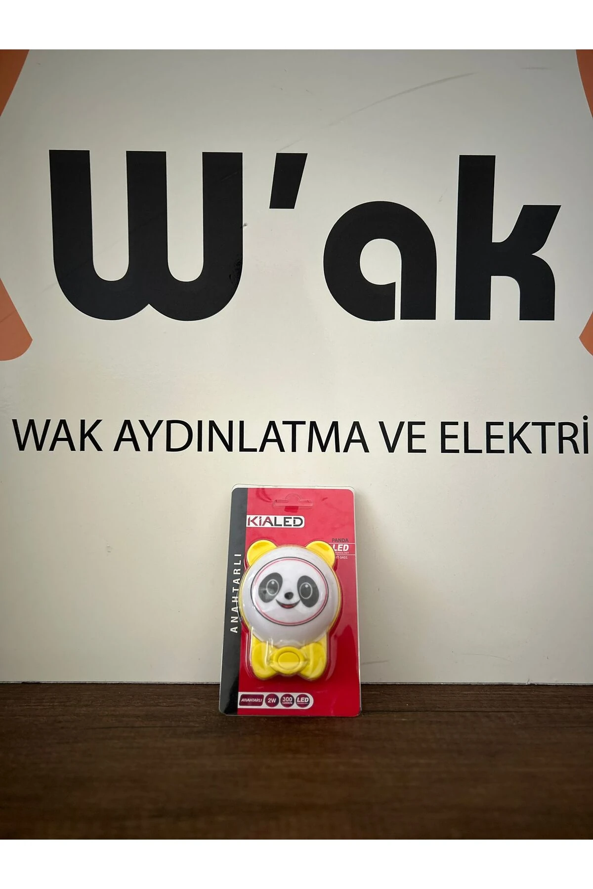 FİŞLİ ANAHTARLI PANDA GECE LAMBASI
